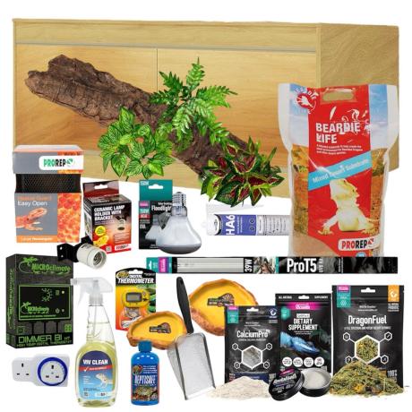 Exotic Pets Essentials Bearded Dragon Kit