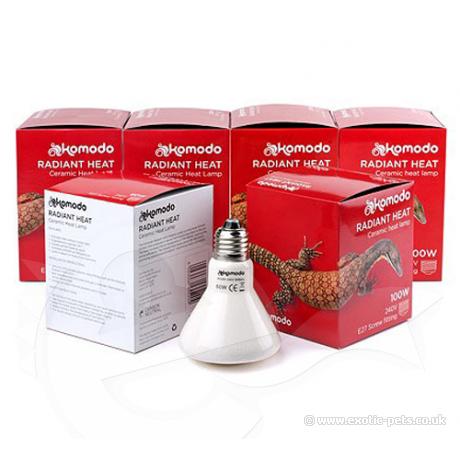 Komodo heat outlet lamp